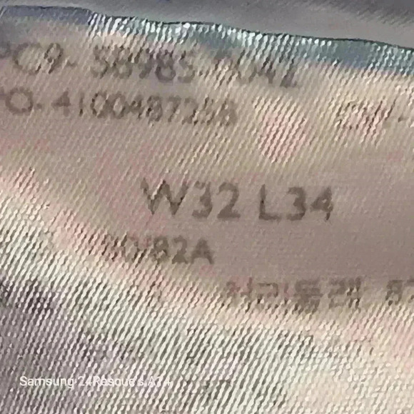 Men's Signature Levi Strauss 32/34 L Jesus Lord Branding Virgin Mary Rosary - Picture 7 of 16